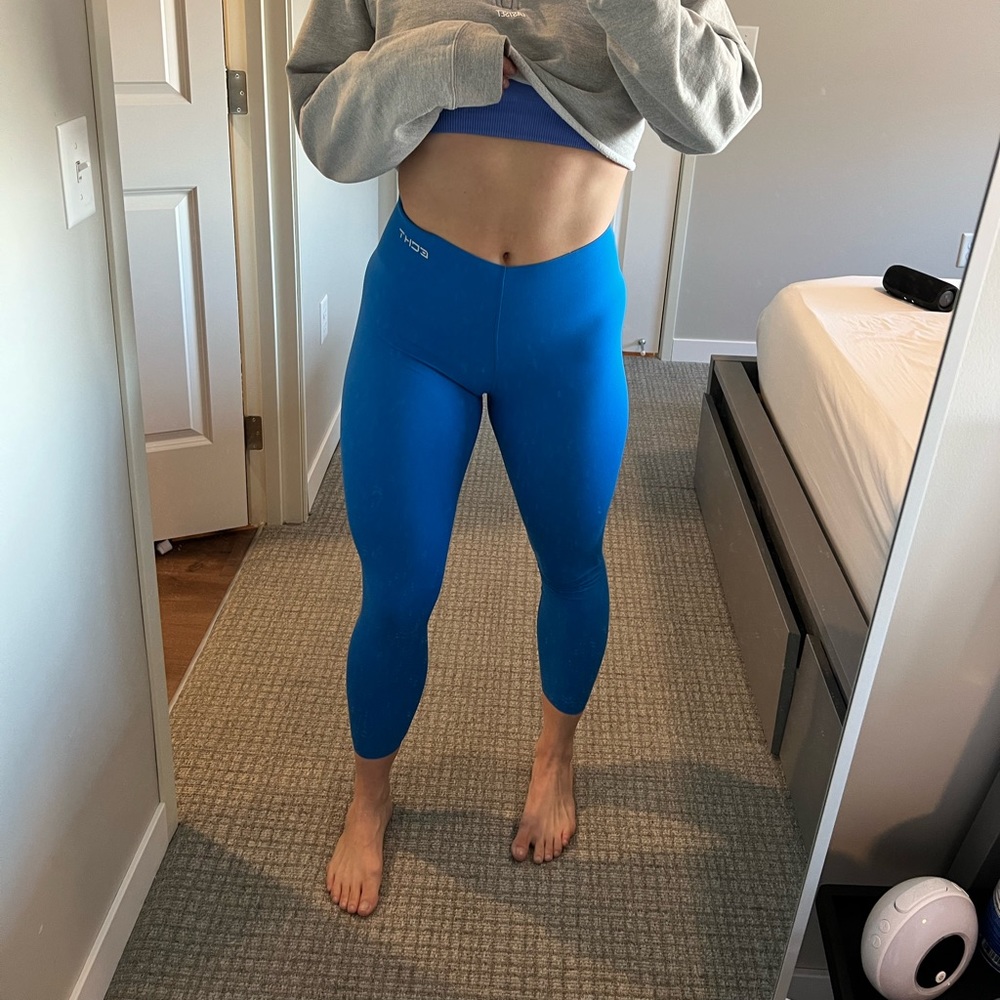 ECHT electric blue buttery soft leggings